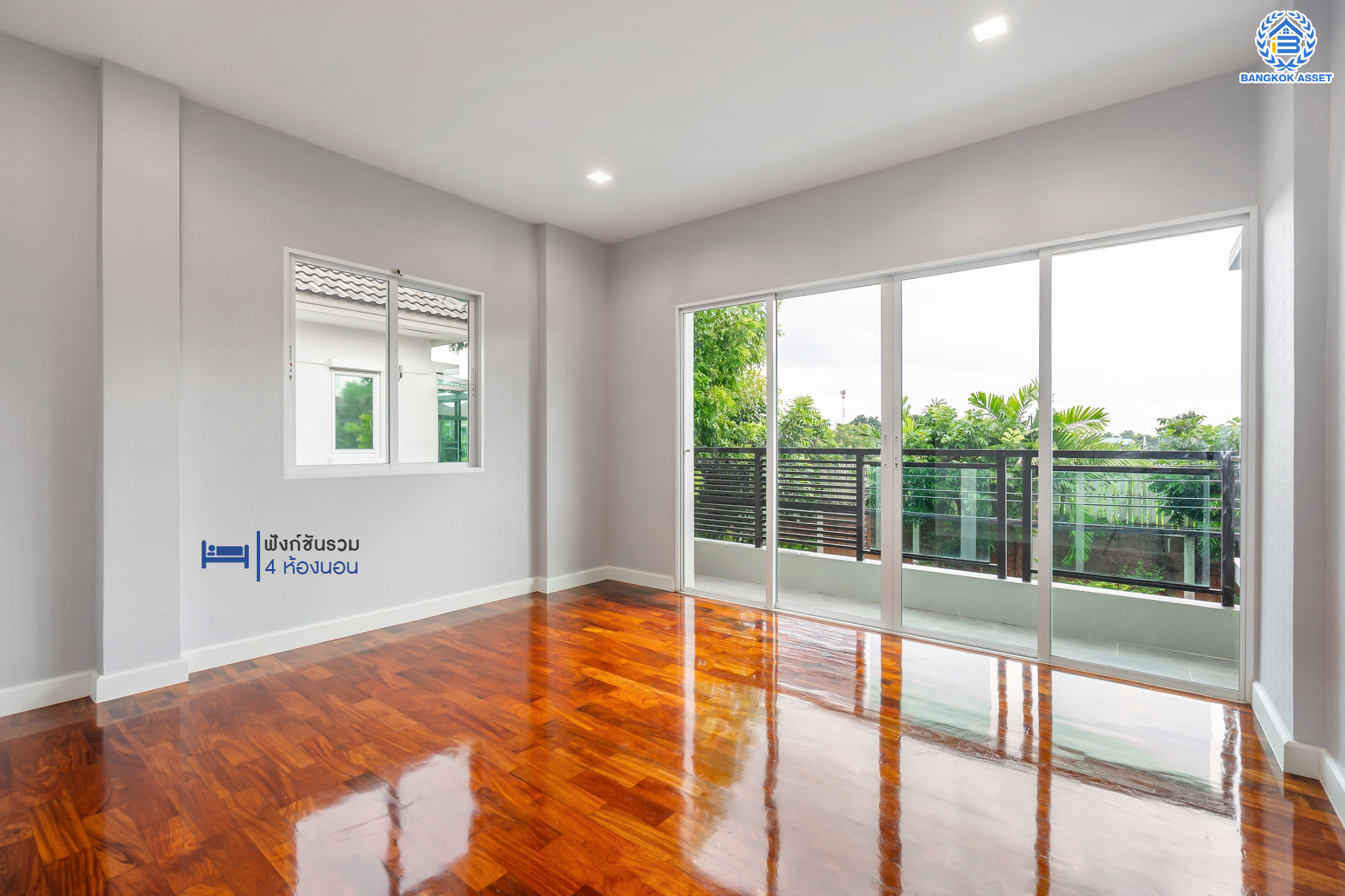 บ้านมือสองตกแต่งใหม่ แบรนด์สุดหรูจาก SC ASSET ม.บางกอกบูเลอวาร์ด สาทร-ปิ่นเกล้า ถนนเมน เนื้อที่ 72.7 ตร.ว. กว้างขวางบนพื้นที่ใช้สอยกว่า 311 ตร.ม. ฟังก์ชันจัดเต็ม 4 ห้องนอน 4 ห้องน้ำ (ห้องนอนทุกห้องมีห้องน้ำในตัว) จอดรถได้ 3 คัน บนทำเลใจกลางราชพฤกษ์ ใกล้ทางด่วน "ศรีรัช" พร้อมเชื่อมสู่สาทร-ปิ่นเกล้า ได้อย่างรวดเร็ว